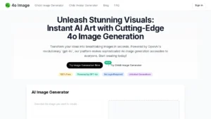 4o Image Generator | Logiciel IA Gratuit