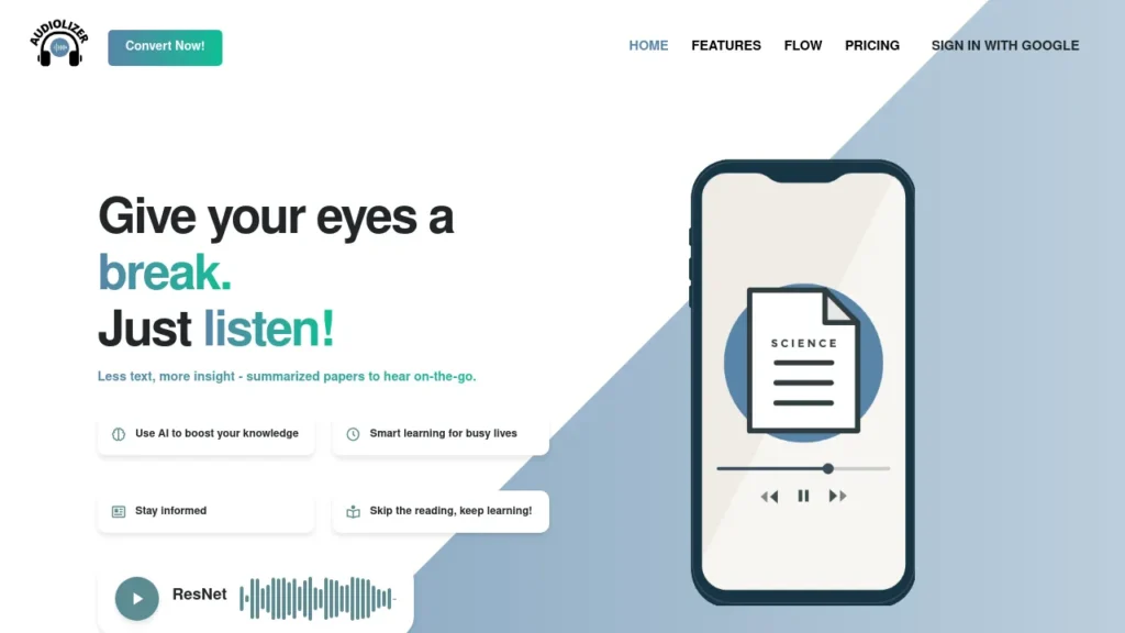 Audiolizer | Logiciel IA Gratuit