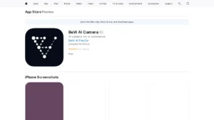 BeVi AI Camera | Logiciel IA Gratuit