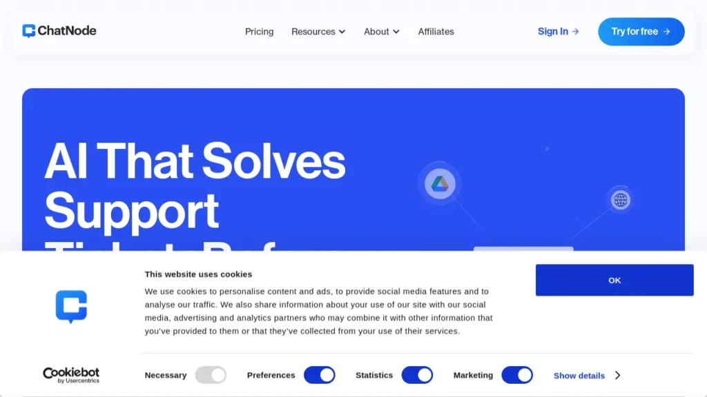 Chatnode AI | Logiciel IA Gratuit