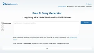 Datanumen Story Generator | Logiciel IA Gratuit