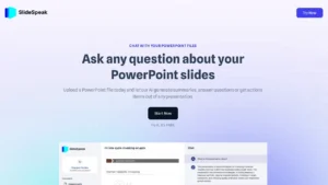 Découvrez SlideSpeak | Logiciel IA Gratuit