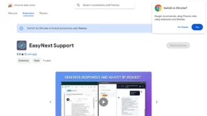 EasyNext Support | Logiciel IA Gratuit