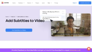 Essayez Auto Subtitles Generator | Logiciel IA Gratuit