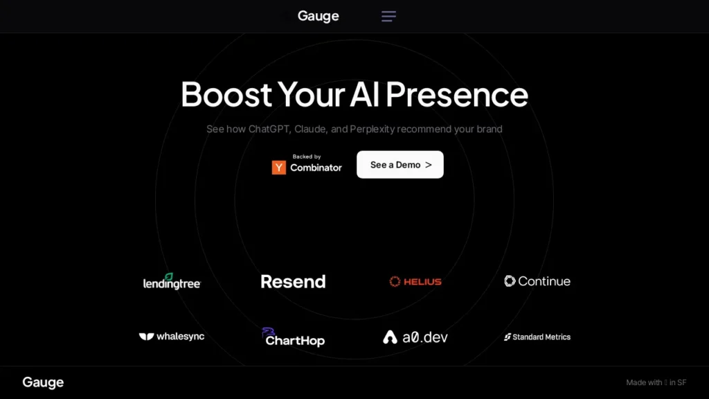 Essayez Gauge | Logiciel IA Gratuit