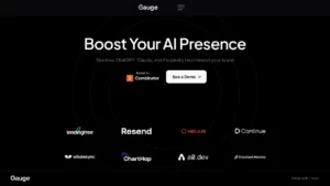 Essayez Gauge | Logiciel IA Gratuit