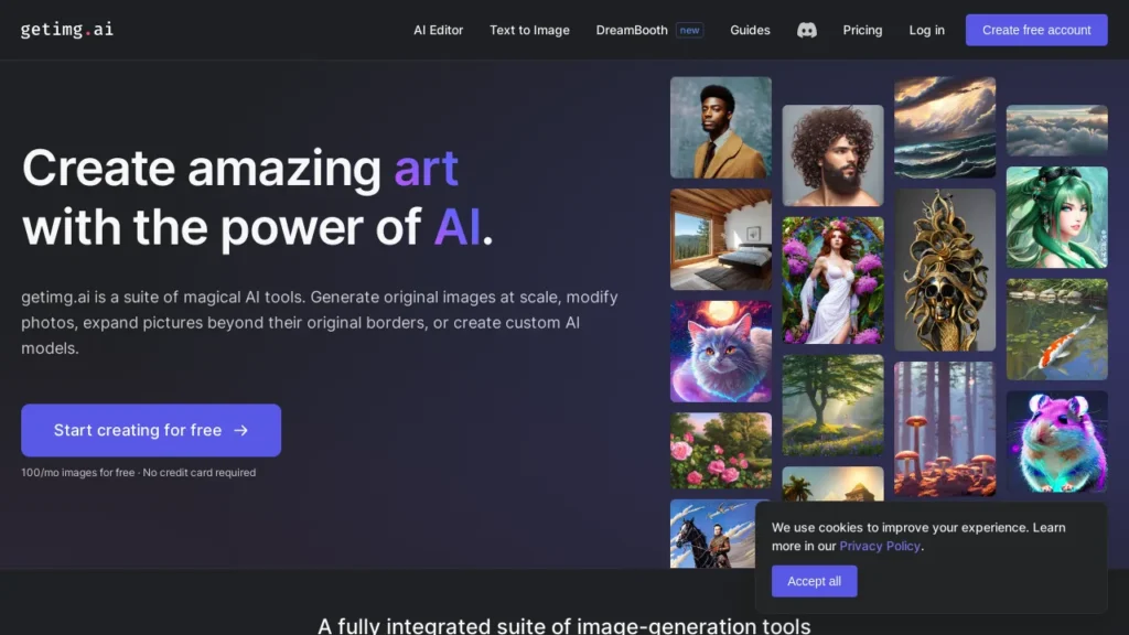 Essayez Getimg.Ai | Logiciel IA Gratuit