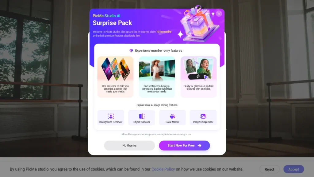 Essayez PicMa Studio-AI Photo Enhancer | Logiciel IA Gratuit