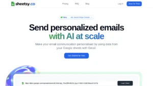 Essayez Sheetsy | Logiciel IA Gratuit