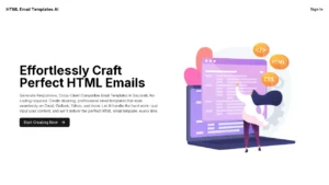 HTML Email Templates AI | Logiciel IA Gratuit