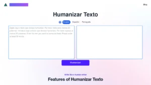 Humanizar Texto AI | Logiciel IA Gratuit
