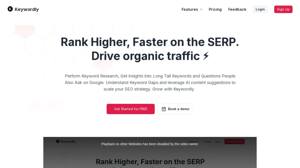 Keyword Research Tool | Logiciel IA Gratuit