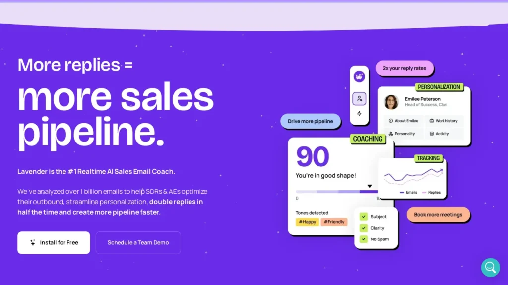 Lavender AI | Logiciel IA Gratuit