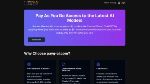 PAYG AI | Logiciel IA Gratuit