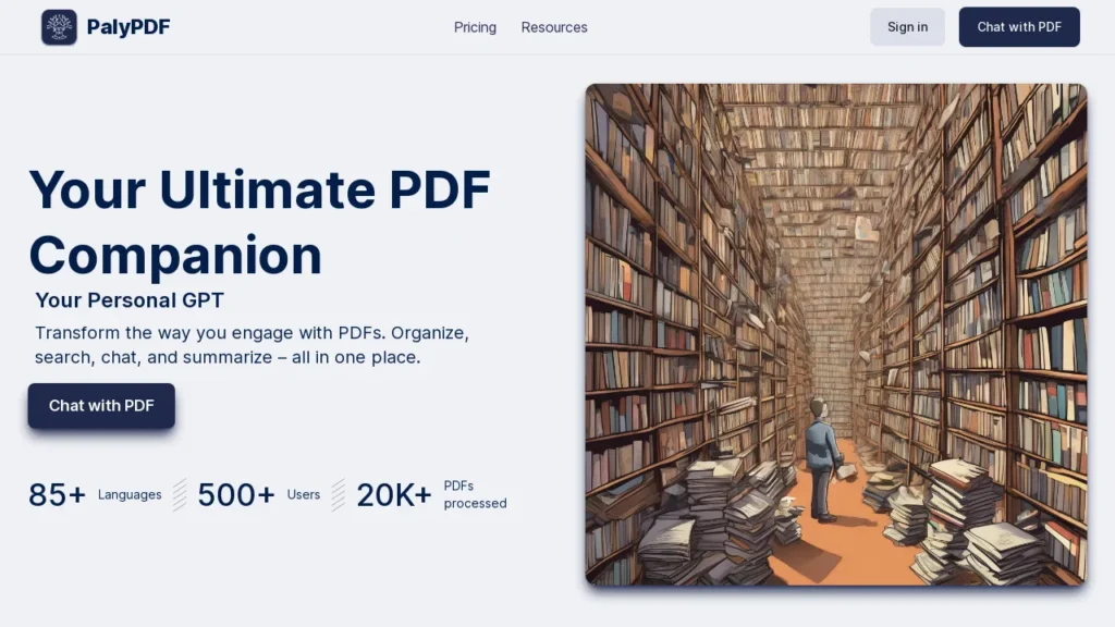 PalyPDF | Logiciel IA Gratuit