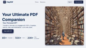 PalyPDF | Logiciel IA Gratuit