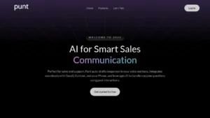 Punt | Logiciel IA Gratuit