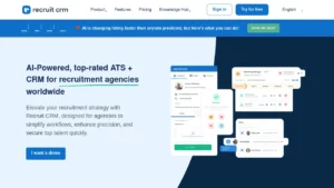 Recruit CRM | Logiciel IA Gratuit