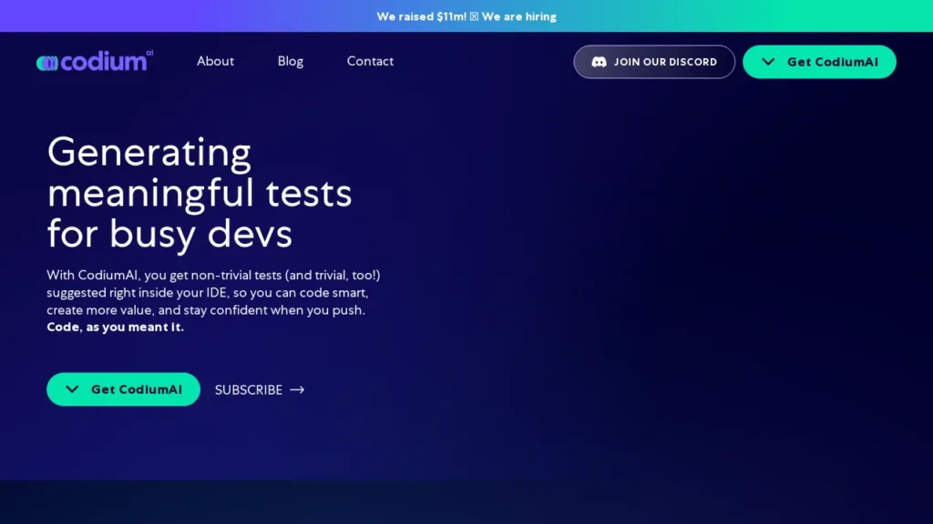 Testez CodiumAI | Logiciel IA Gratuit