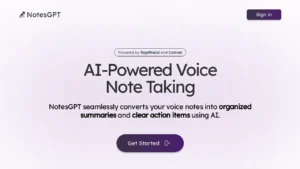 Testez NotesGPT | Logiciel IA Gratuit