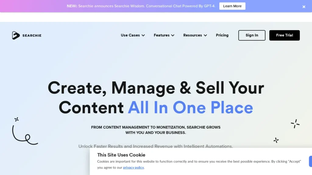 Testez Searchie | Logiciel IA Gratuit