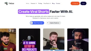 TikCut | Logiciel IA Gratuit