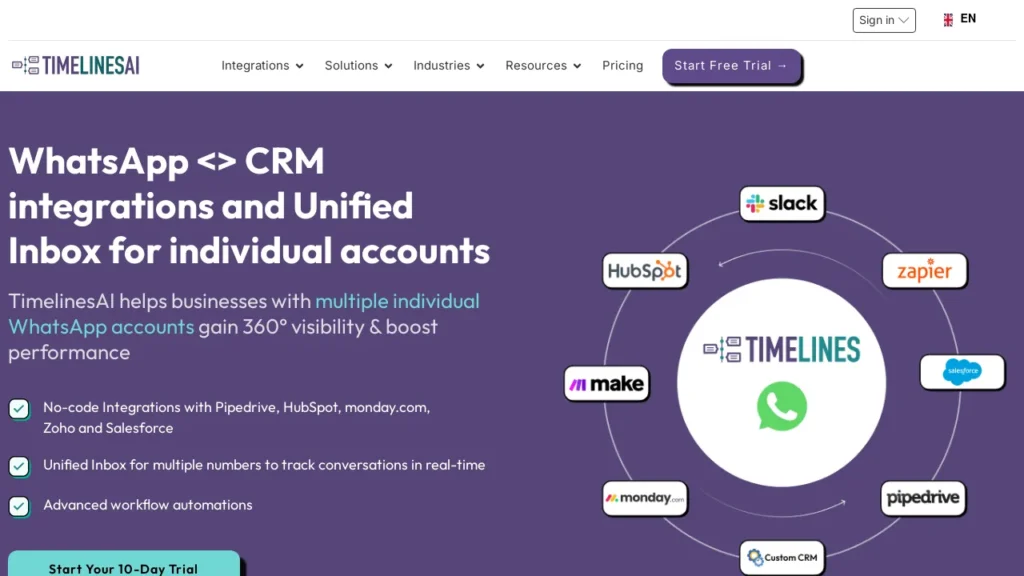 TimelinesAI | Logiciel IA Gratuit