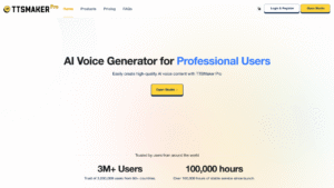 Tts Maker Pro | Logiciel IA Gratuit