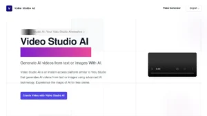 Video Studio AI | Logiciel IA Gratuit