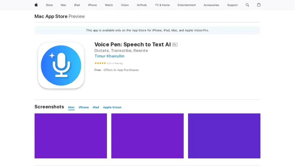 VoicePen App | Logiciel IA Gratuit